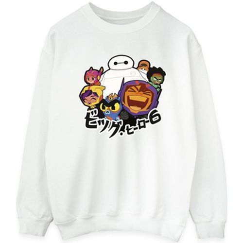 Sweat-shirt Big Hero 6 Baymax Group Manga - Disney - Modalova