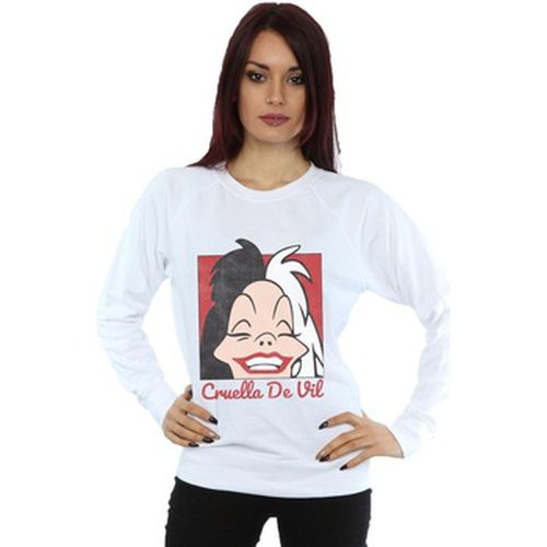 Sweat-shirt Cruella De Vil Cropped Head - Disney - Modalova
