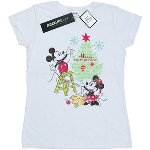 T-shirt Mickey And Minnie Christmas Tree - Disney - Modalova
