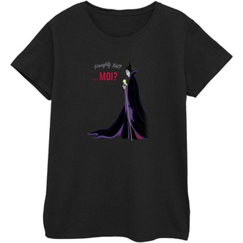 T-shirt Maleficent Christmas Naughty List - Disney - Modalova