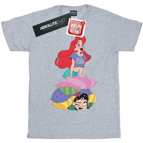 T-shirt Wreck It Ralph Ariel And Vanellope - Disney - Modalova