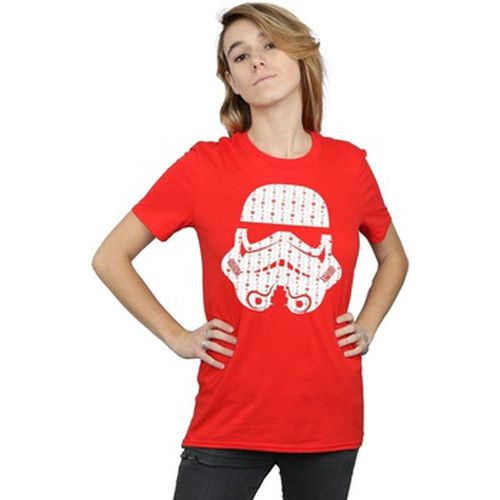 T-shirt Christmas Stormtrooper Helmet - Disney - Modalova