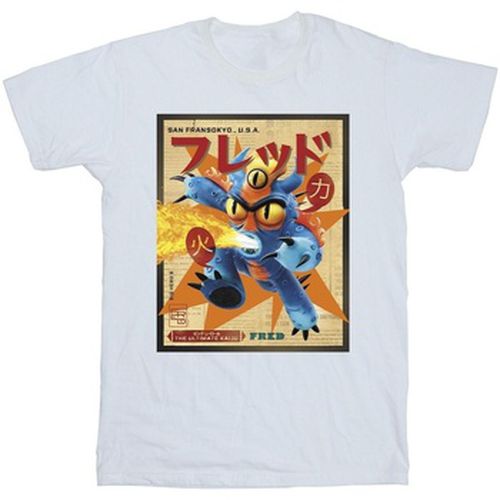 T-shirt Big Hero 6 Baymax Fred Newspaper - Disney - Modalova