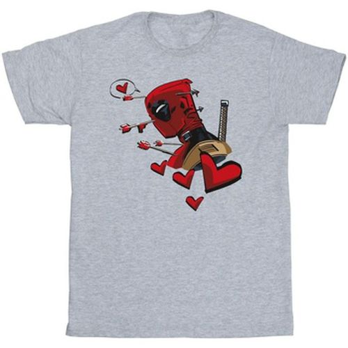 T-shirt Marvel Deadpool Love Arrow - Marvel - Modalova