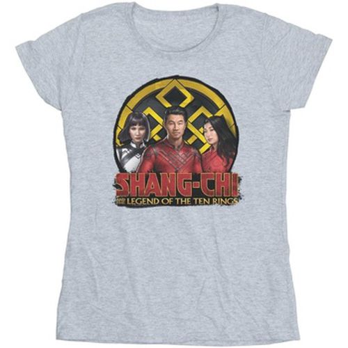 T-shirt Shang-Chi And The Legend Of The Ten Rings Group Logo Emblem - Marvel - Modalova