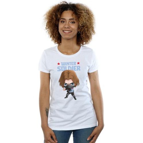 T-shirt Winter Soldier Bucky Toon - Marvel - Modalova