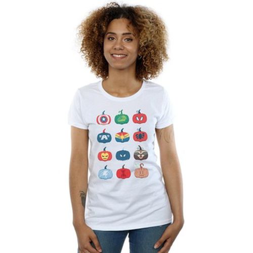 T-shirt Avengers Pumpkin Icons - Marvel - Modalova