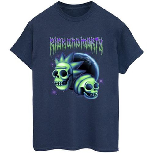 T-shirt Rick And Morty Space Skull - Rick And Morty - Modalova
