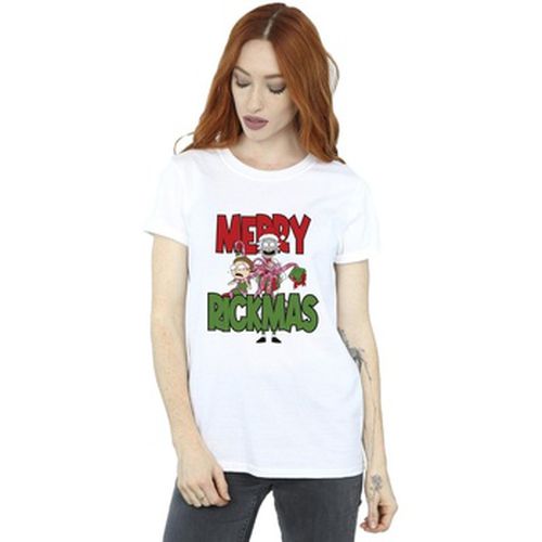 T-shirt Merry Rickmas - Rick And Morty - Modalova