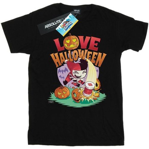 T-shirt Super Friends Harley Quinn Love Halloween - Dc Comics - Modalova