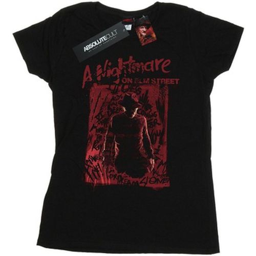 T-shirt Freddy Silhouette - A Nightmare On Elm Street - Modalova