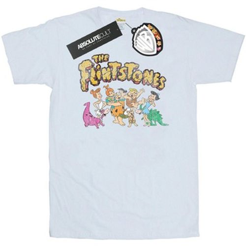 T-shirt Group Distressed - The Flintstones - Modalova