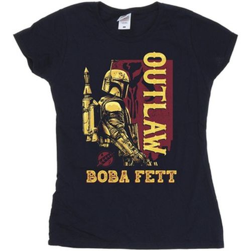 T-shirt The Book Of Boba Fett Distressed Outlaw - Disney - Modalova