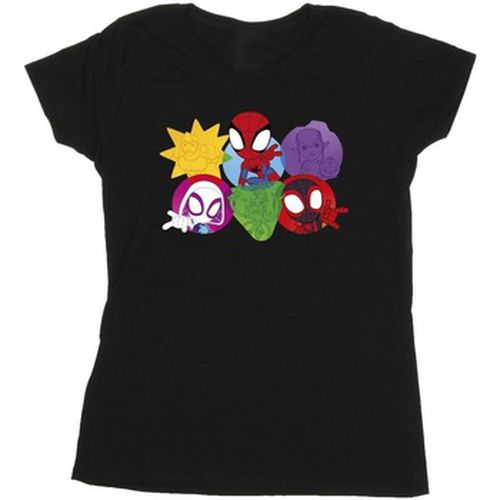 T-shirt Spidey And His Amazing Friends Faces - Marvel - Modalova