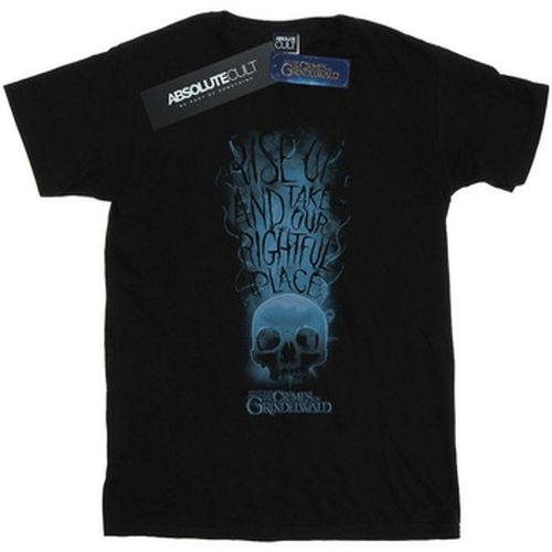 T-shirt The Crimes Of Grindelwald Skull Smoke - Fantastic Beasts - Modalova