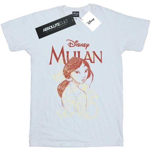 T-shirt Disney Mulan Dragon Sketch - Disney - Modalova