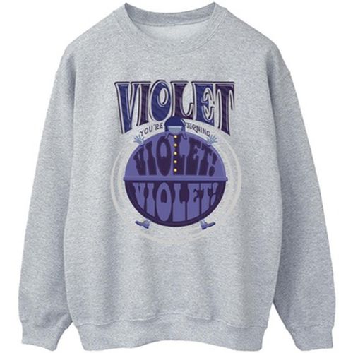 Sweat-shirt Violet Turning Violet - Willy Wonka - Modalova