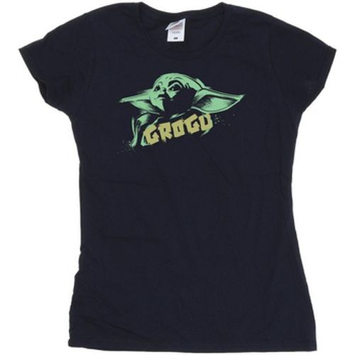 T-shirt The Mandalorian Grogu The Child Splat - Disney - Modalova