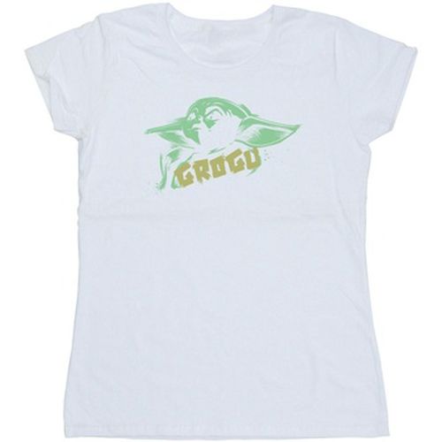 T-shirt The Mandalorian Grogu The Child Splat - Disney - Modalova