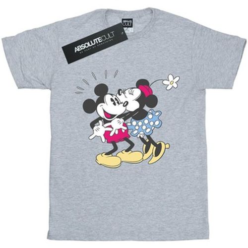 T-shirt Mickey And Minnie Mouse Kiss - Disney - Modalova