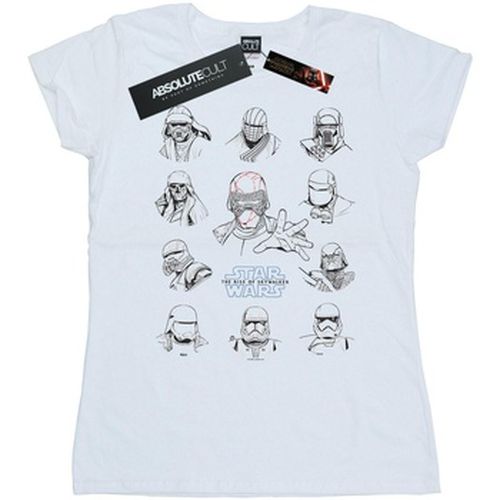 T-shirt First Order Character Line Up Mono - Star Wars: The Rise Of Skywalker - Modalova
