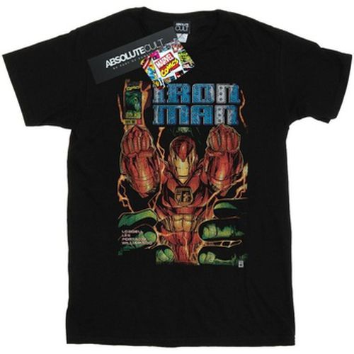 T-shirt Iron Man Comic Book Cover - Marvel - Modalova