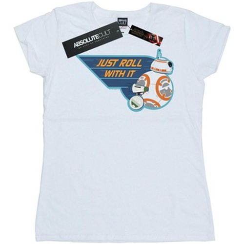 T-shirt Just Roll With It - Star Wars: The Rise Of Skywalker - Modalova