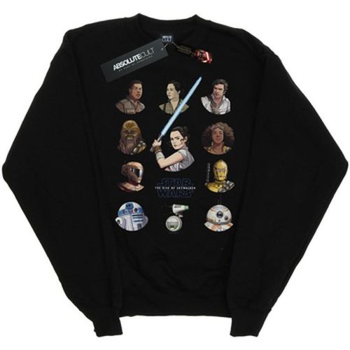 Sweat-shirt Star Wars The Rise Of Skywalker Resistance Character Line Up - Star Wars: The Rise Of Skywalker - Modalova