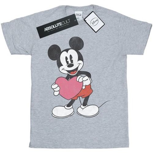 T-shirt Mickey Mouse Valentine Heart - Disney - Modalova