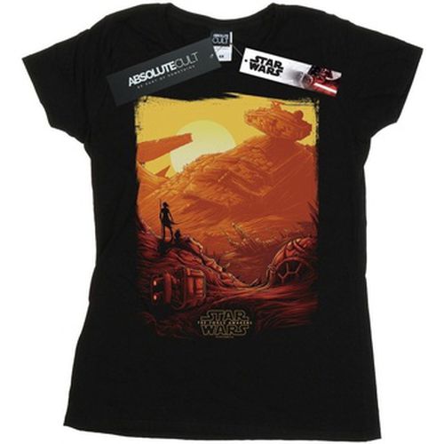 T-shirt Rey Art Poster - Star Wars: The Force Awakens - Modalova
