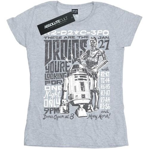 T-shirt R2-D2 And C-3PO Rock Poster - Disney - Modalova