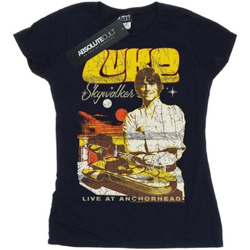 T-shirt Luke Skywalker Rock Poster - Disney - Modalova