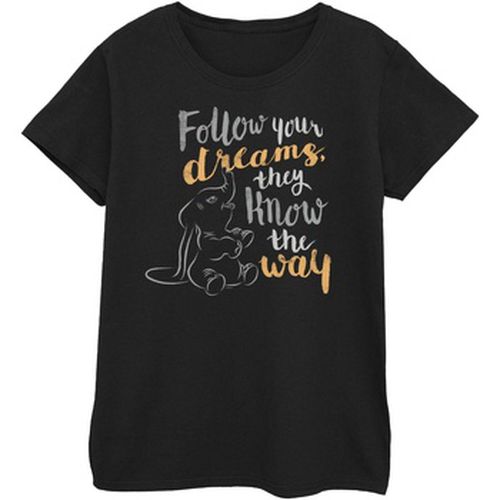 T-shirt Dumbo Follow Your Dream - Disney - Modalova