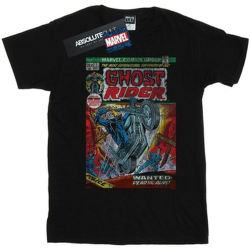 T-shirt Ghost Rider Distressed Comic Cover - Marvel - Modalova