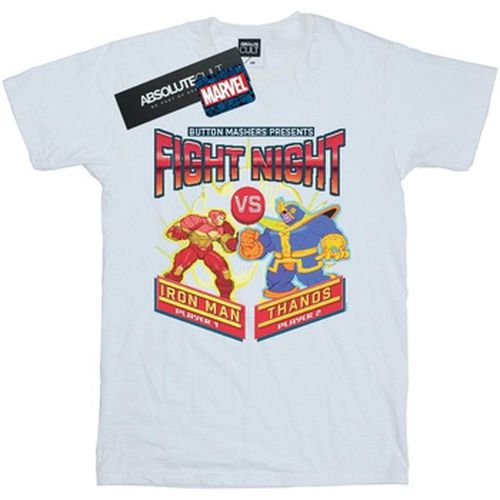 T-shirt Fight Night Iron Man Vs Thanos - Marvel - Modalova