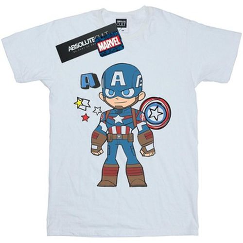 T-shirt Captain America Sketch - Marvel - Modalova