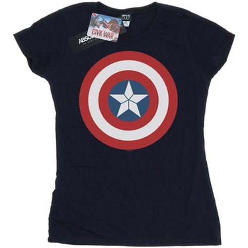 T-shirt Captain America Civil War Shield - Marvel - Modalova