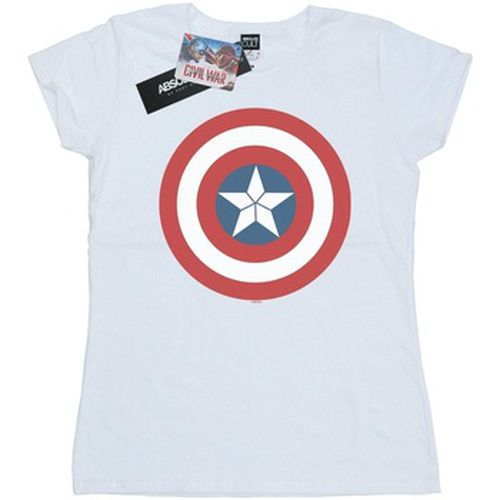 T-shirt Captain America Civil War Shield - Marvel - Modalova