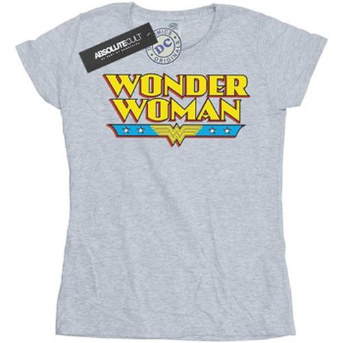 T-shirt Wonder Woman Text Logo - Dc Comics - Modalova