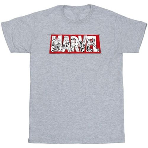 T-shirt Marvel Avengers Infill - Marvel - Modalova