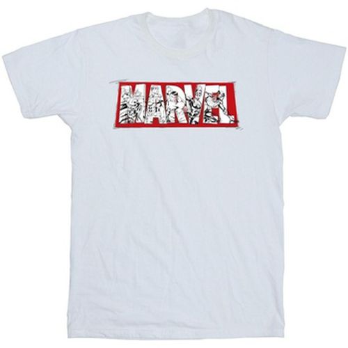 T-shirt Marvel Avengers Infill - Marvel - Modalova