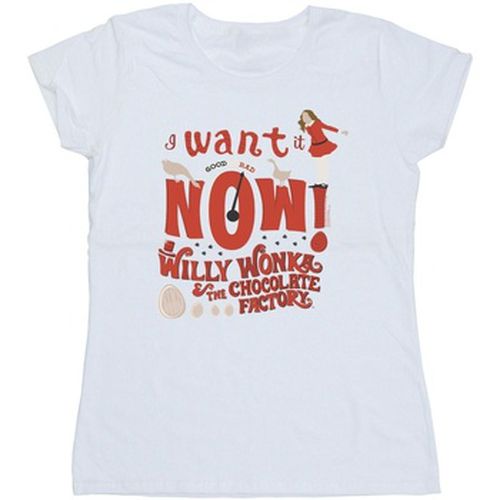T-shirt Verruca Salt I Want It Now - Willy Wonka - Modalova