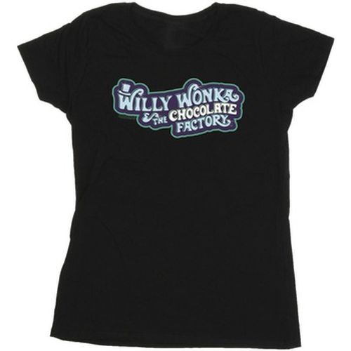 T-shirt Chocolate Factory Logo - Willy Wonka - Modalova