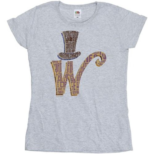 T-shirt Willy Wonka W Logo Hat - Willy Wonka - Modalova