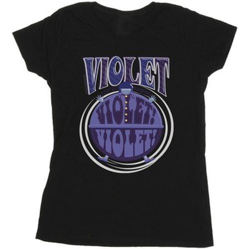 T-shirt Violet Turning Violet - Willy Wonka - Modalova