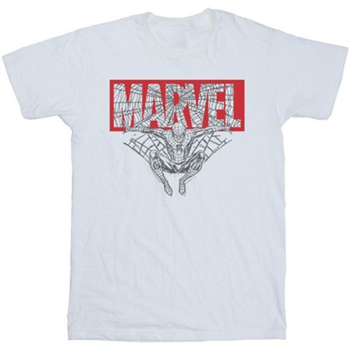 T-shirt Marvel Spider Man Logo Red - Marvel - Modalova