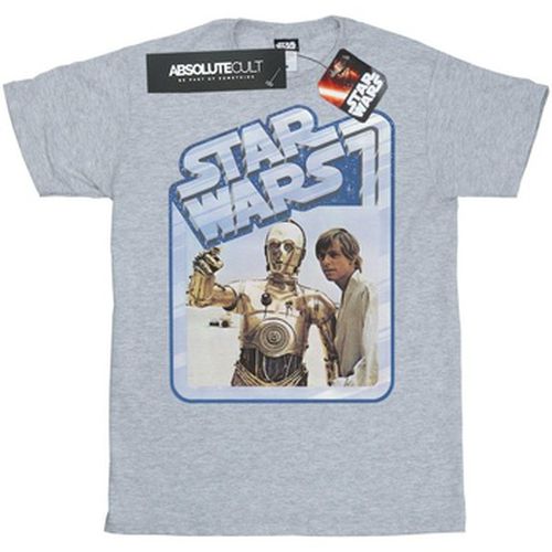 T-shirt Luke Skywalker And C-3PO - Disney - Modalova