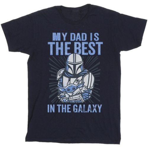 T-shirt Mandalorian Best Dad - Disney - Modalova