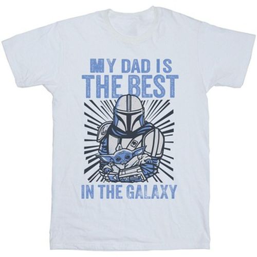T-shirt Mandalorian Best Dad - Disney - Modalova