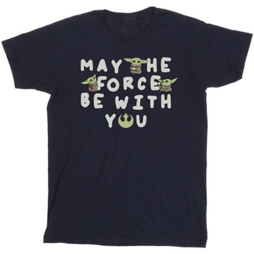 T-shirt The Mandalorian Grogu May The Force Be With You - Disney - Modalova